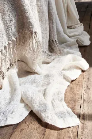 Bedouin oversized throw Natural 200 x 140