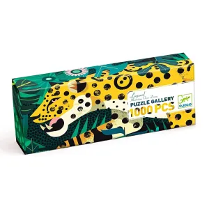Djeco Gallery Puzzle- Leopard, 1000pcs