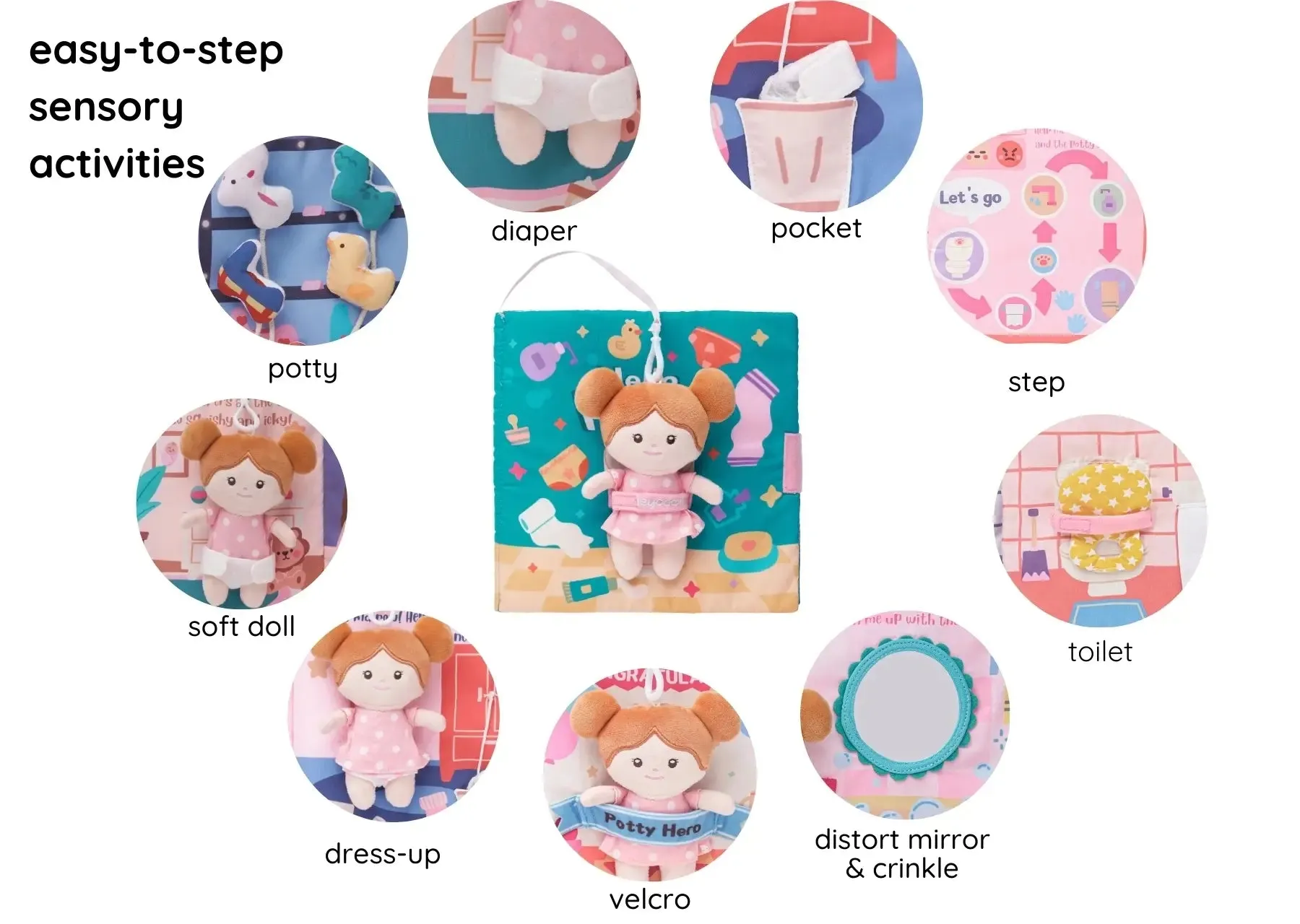 Hello Potty - Personalized Soft Book