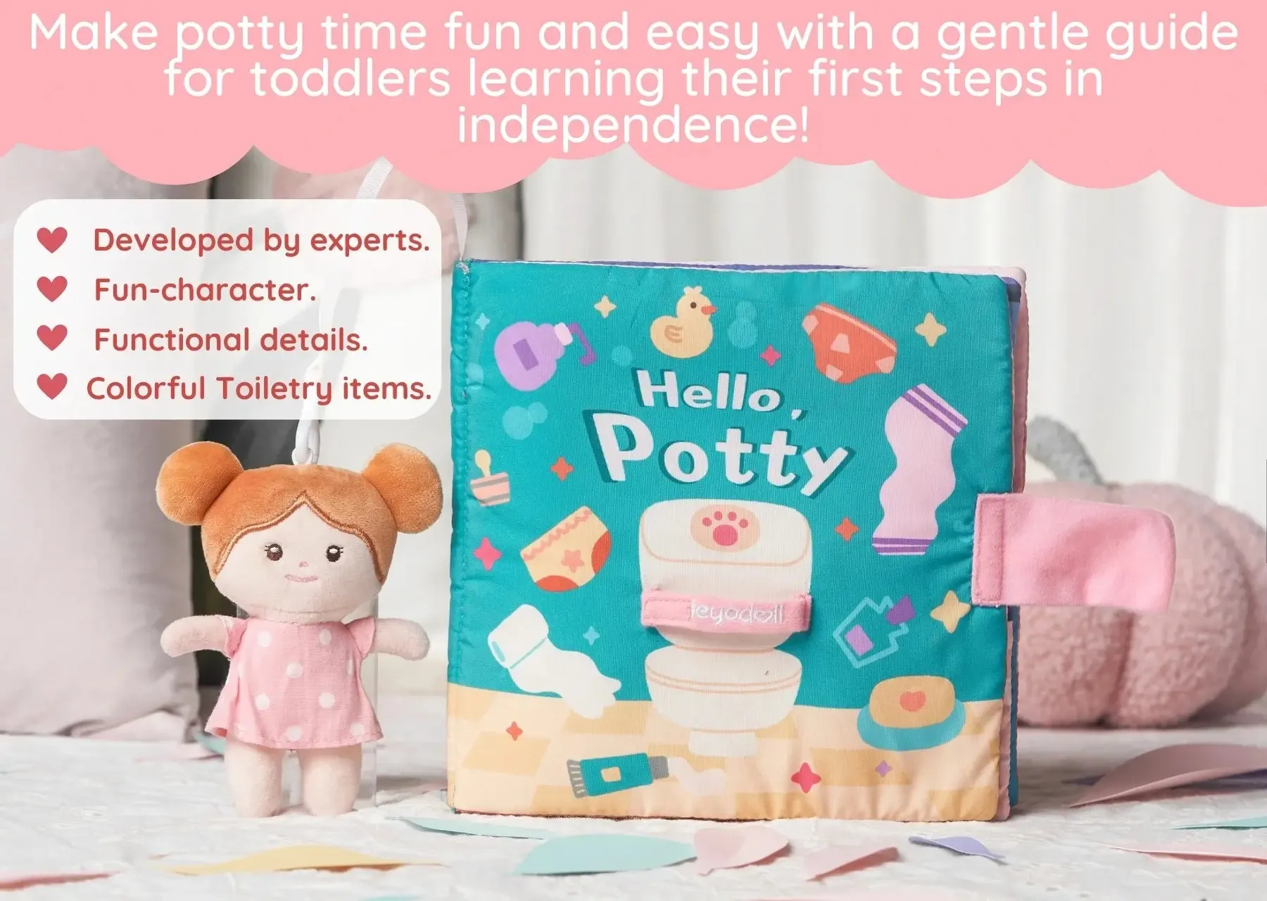 Hello Potty - Personalized Soft Book