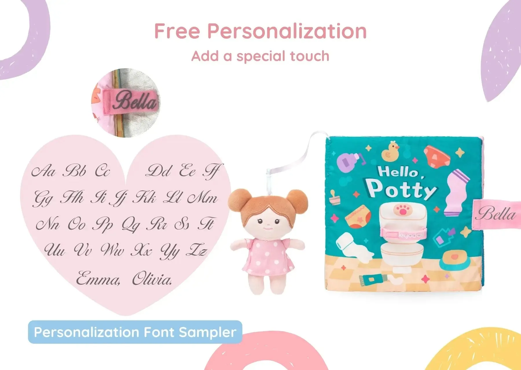 Hello Potty - Personalized Soft Book