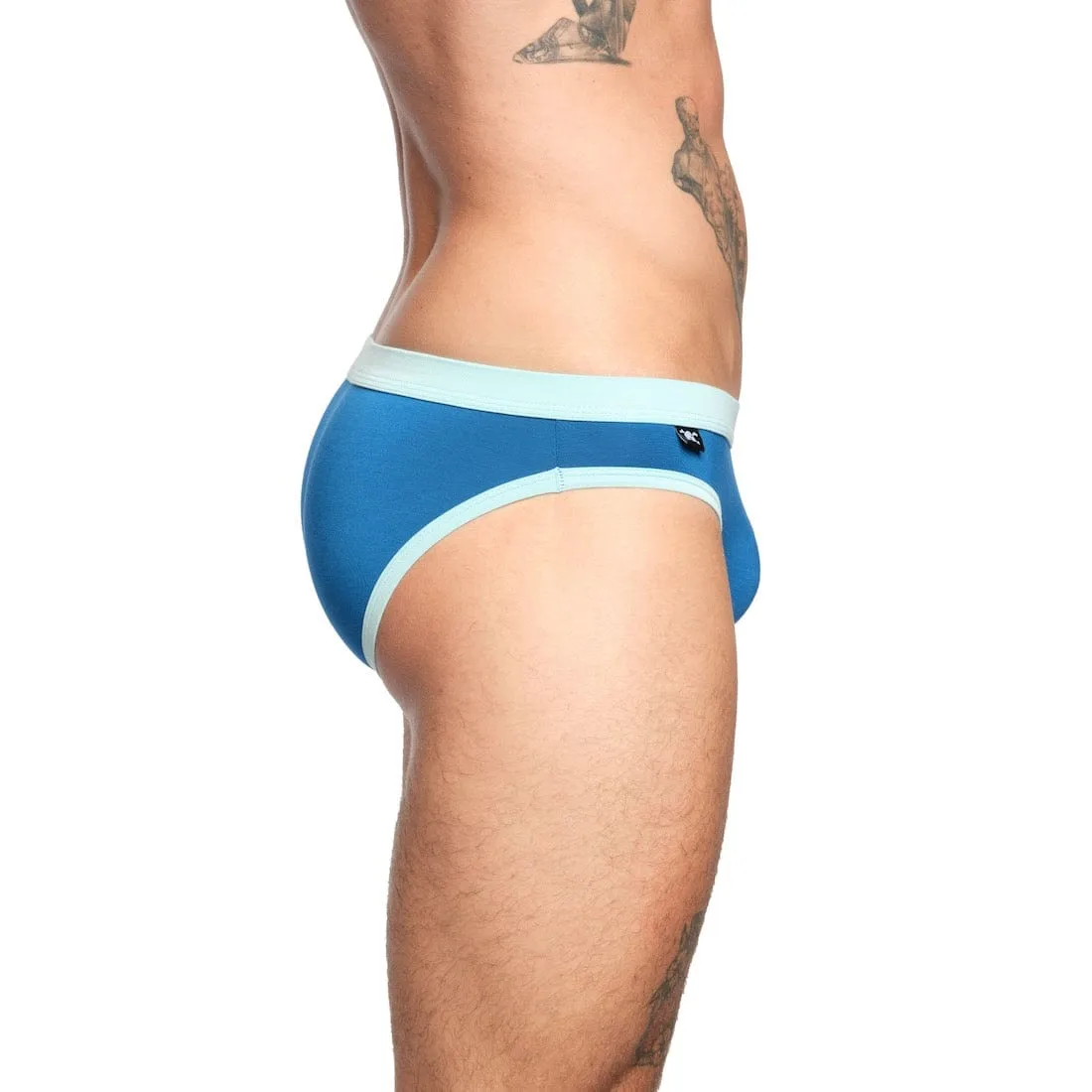 Just The Bones Cloud Brief Blue