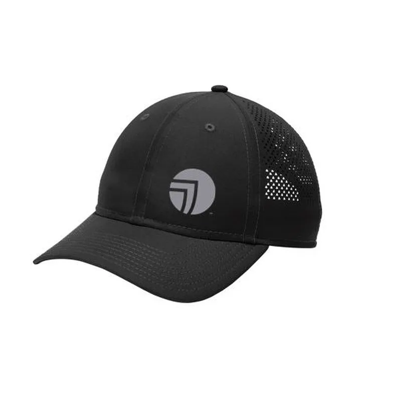 SEI New Era  Perforated Performance Cap - Black